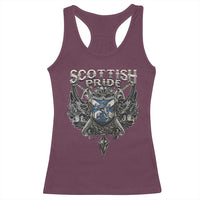 Scottish Pride Celtic Scotland Lion Rampant Racerback Tank Top