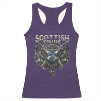 Scottish Pride Celtic Scotland Lion Rampant Racerback Tank Top
