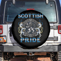 Scottish Pride Spare Tire Cover Lion Rampant Unicorns Scottish Flag