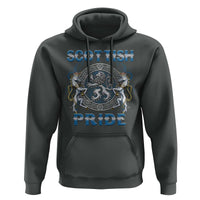 Scottish Pride Hoodie Lion Rampant Unicorns Scottish Flag