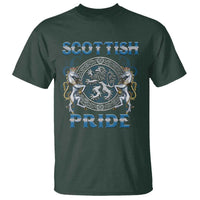 Scottish Pride T Shirt Lion Rampant Unicorns Scottish Flag