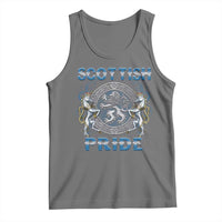Scottish Pride Tank Top Lion Rampant Unicorns Scottish Flag