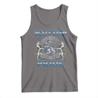 Scottish Pride Tank Top Lion Rampant Unicorns Scottish Flag