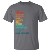 I Am Confident Beautiful Inspiring Asian American T Shirt AAPI Heritage Month