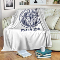 Christian Camping Throw Blanket He Will Teach You The Way You Should Go