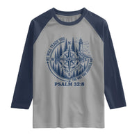 Christian Camping Raglan Shirt He Will Teach You The Way You Should Go