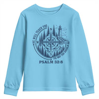 Christian Camping Youth Sweatshirt He Will Teach You The Way You Should Go