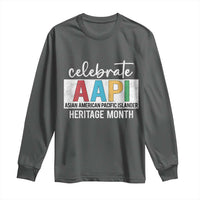 Celebrate AAPI Heritage Month Long Sleeve Shirt Asian American and Pacific Islander Countries