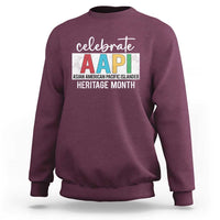 Celebrate AAPI Heritage Month Sweatshirt Asian American and Pacific Islander Countries