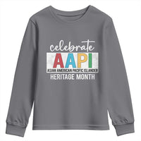 Celebrate AAPI Heritage Month Youth Sweatshirt Asian American and Pacific Islander Countries