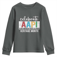Celebrate AAPI Heritage Month Youth Sweatshirt Asian American and Pacific Islander Countries