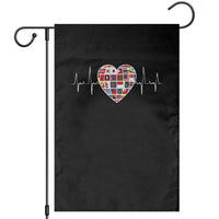 AAPI Heritage Month Heartbeat Heart Asian American and Pacific Islander Countries Flag Garden Flag