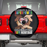 AAPI Heritage Month Spare Tire Cover Diversity Is Our Superpower Asian American and Pacific Islander Countries