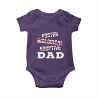 Funny Biological Adoptive Foster Dad Baby Onesie Fathers Day - Wonder Print Shop