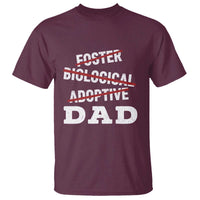 Funny Biological Adoptive Foster Dad T Shirt Fathers Day - Wonder Print Shop
