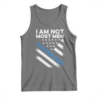 Funny Foster Parent I Am Not Most Men Foster Dad Tank Top American Flag