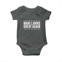 Funny Make Lawns Great Again Baby Onesie Lawn Mower Dad Gardener - Wonder Print Shop