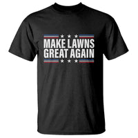 Funny Make Lawns Great Again T Shirt Lawn Mower Dad Gardener - Wonder Print Shop