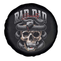 Funny Rad Dad Society Spare Tire Cover Dad Life Skull Snake Fathers Day
