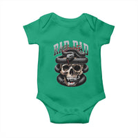 Funny Rad Dad Society Baby Onesie Dad Life Skull Snake Fathers Day