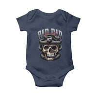 Funny Rad Dad Society Baby Onesie Dad Life Skull Snake Fathers Day