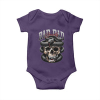 Funny Rad Dad Society Baby Onesie Dad Life Skull Snake Fathers Day