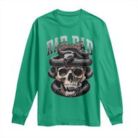 Funny Rad Dad Society Long Sleeve Shirt Dad Life Skull Snake Fathers Day