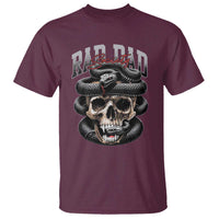 Funny Rad Dad Society T Shirt Dad Life Skull Snake Fathers Day