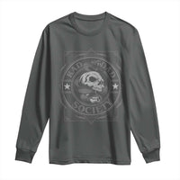 Funny Rad Dad Society Long Sleeve Shirt Vintage Skull Snake Fathers Day