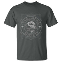 Funny Rad Dad Society T Shirt Vintage Skull Snake Fathers Day