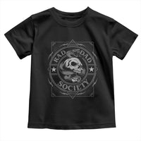 Funny Rad Dad Society Toddler T Shirt Vintage Skull Snake Fathers Day