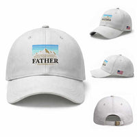 Funny Christian Father Baseball Cap The Righteous Man Walks In His Integrity Fathers Day