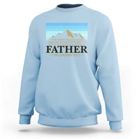 Funny Christian Father Sweatshirt The Righteous Man Walks In His Integrity Fathers Day