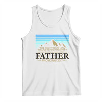 Funny Christian Father Tank Top The Righteous Man Walks In His Integrity Fathers Day