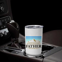 Funny Christian Father Tumbler Cup The Righteous Man Walks In His Integrity Fathers Day
