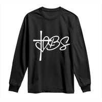 Funny VBS Vacation Bible School Long Sleeve Shirt Heart Cross - Wonder Print Shop