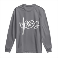 Funny VBS Vacation Bible School Long Sleeve Shirt Heart Cross - Wonder Print Shop