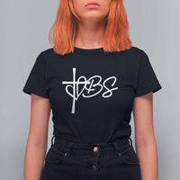 Funny VBS Vacation Bible School T Shirt For Women Heart Cross - Wonder Print Shop