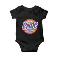 Funny Pride Removes Stubborn Orange Stains Baby Onesie LGBTQ Pride Month