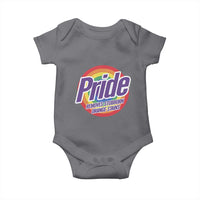 Funny Pride Removes Stubborn Orange Stains Baby Onesie LGBTQ Pride Month