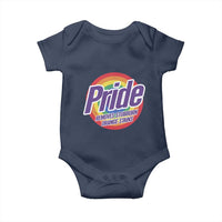 Funny Pride Removes Stubborn Orange Stains Baby Onesie LGBTQ Pride Month