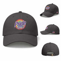 Funny Pride Removes Stubborn Orange Stains Baseball Cap LGBTQ Pride Month