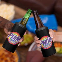 Funny Pride Removes Stubborn Orange Stains 4 in 1 Can Cooler Tumbler LGBTQ Pride Month