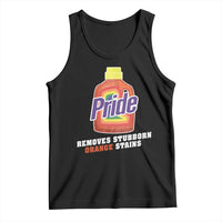 Funny Pride Removes Stubborn Orange Stains Tank Top Pride Month LGBTQ - Wonder Print Shop
