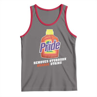 Funny Pride Removes Stubborn Orange Stains Tank Top Pride Month LGBTQ - Wonder Print Shop