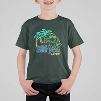Funny See You Later Teacher Summer Alligator T Shirt For Kid Later Gator Last Day Of School - Wonder Print Shop