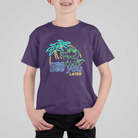 Funny See You Later Teacher Summer Alligator T Shirt For Kid Later Gator Last Day Of School - Wonder Print Shop