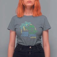 Funny See You Later Teacher Summer Alligator T Shirt For Women Later Gator Last Day Of School - Wonder Print Shop
