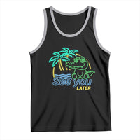 Funny See You Later Teacher Summer Alligator Tank Top Later Gator Last Day Of School - Wonder Print Shop