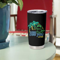Funny See You Later Teacher Summer Alligator Tumbler Cup Later Gator Last Day Of School - Wonder Print Shop